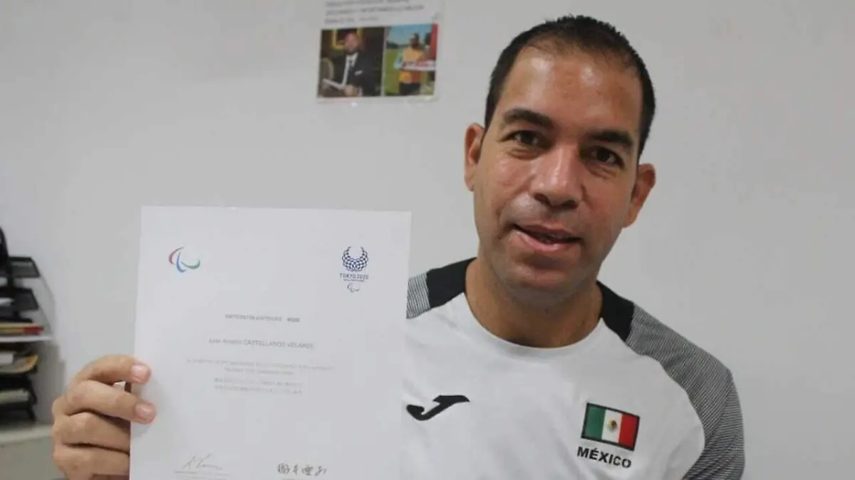 Juan Castellanos paralimpicos entrenador